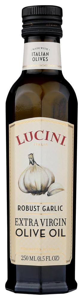 Amazon.com : Lucini Italia Robust Garlic Extra Virgin Olive Oil